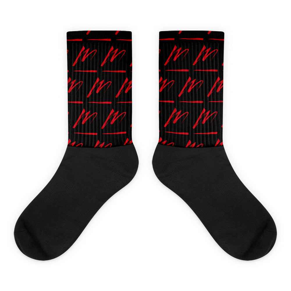Martyr Print Socks