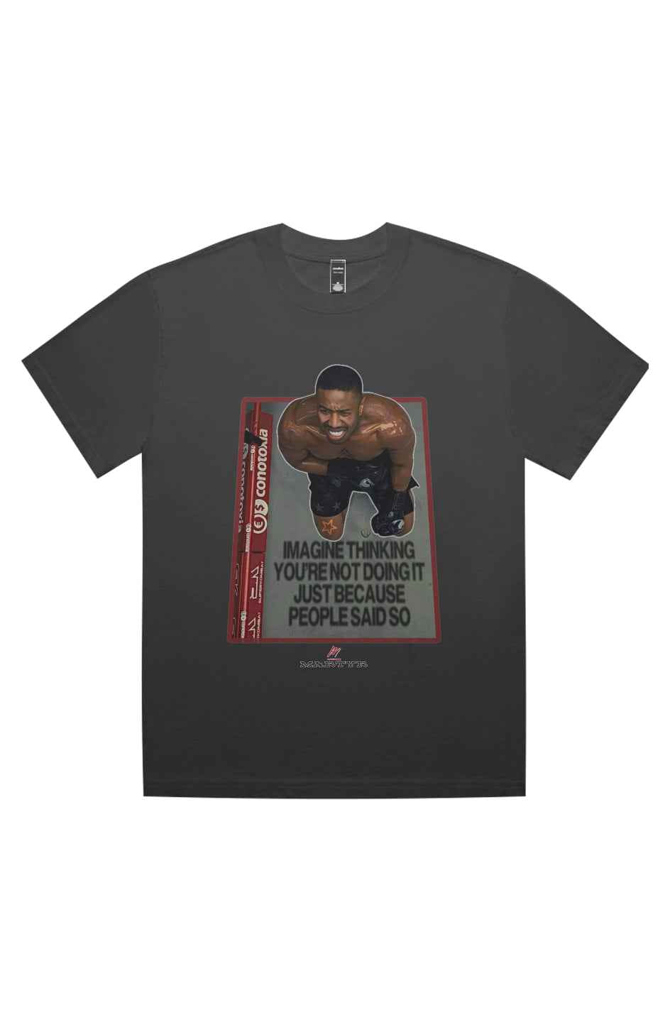 No Opinions Faded Tee