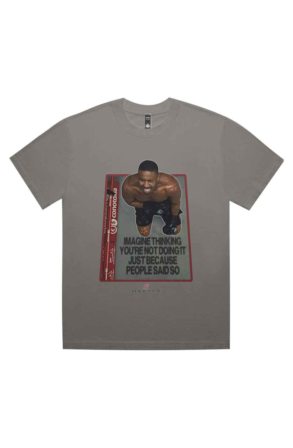 No Opinions Faded Tee