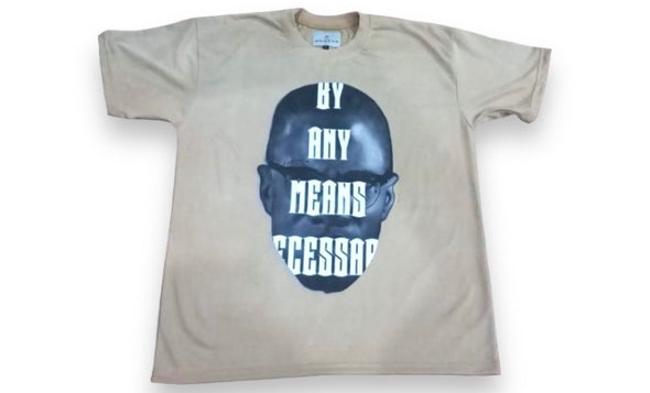 By Any Means Necessary Acid Wash Tee