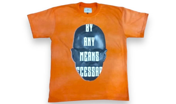 By Any Means Necessary Acid Wash Tee