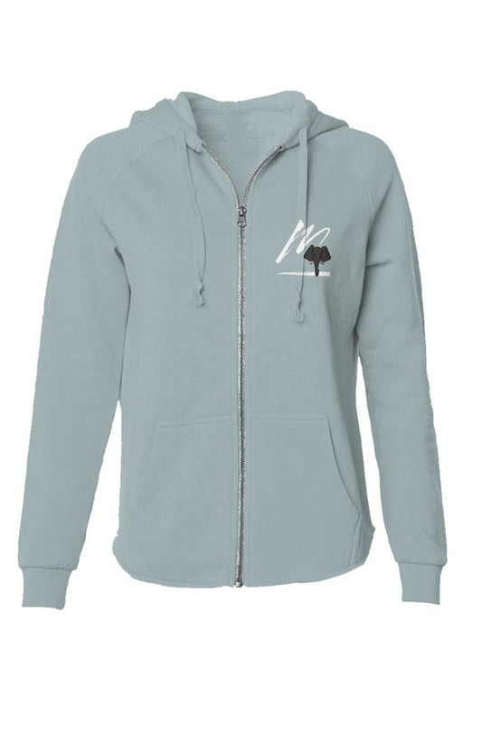 Martyr Women's Lightweight Wash Zip Hoodie