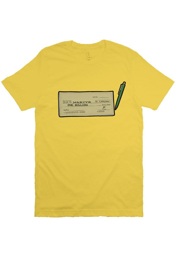 Cut The Check Tee