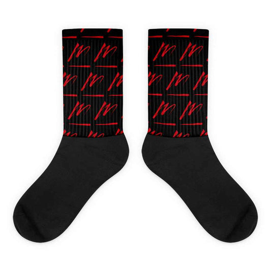 Martyr Print Socks