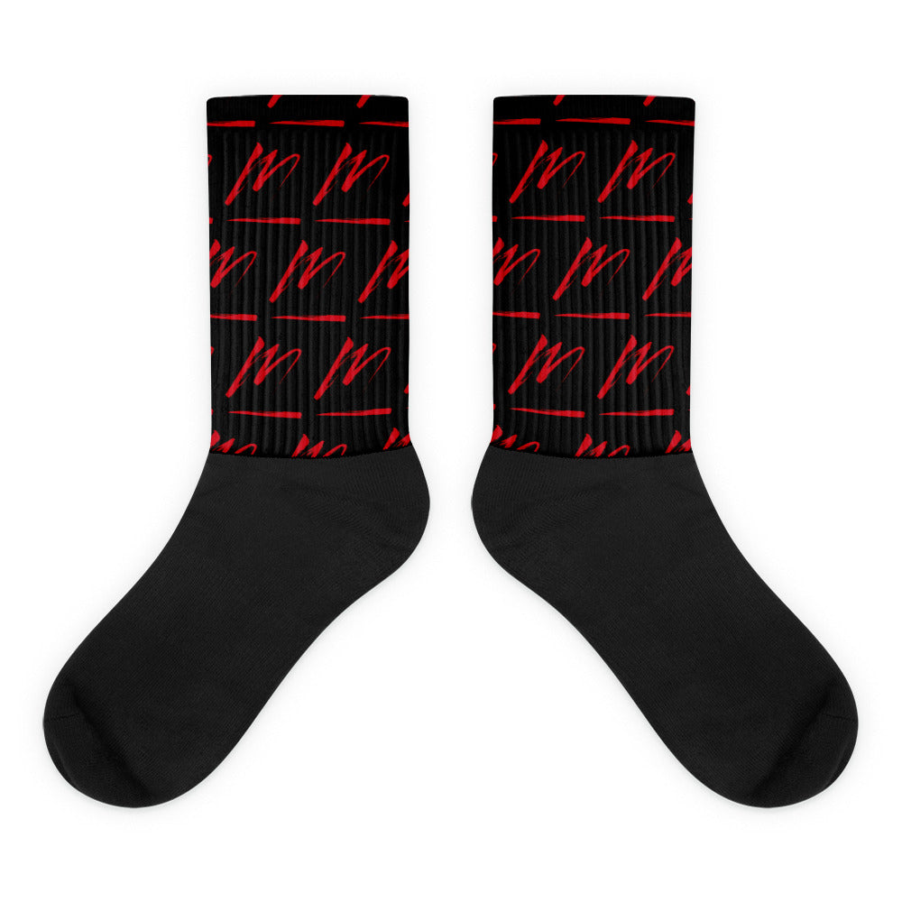 Martyr Print Socks